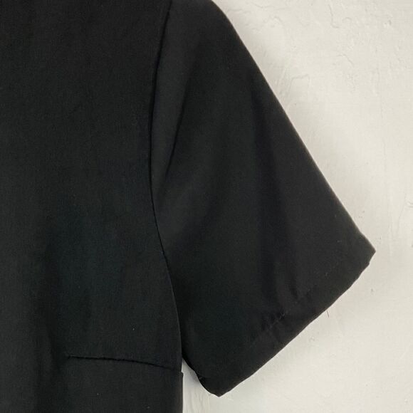 Kimchi Blue Black Scoop Neck Short Sleeve Shift Dress XS - Picture 2 of 6